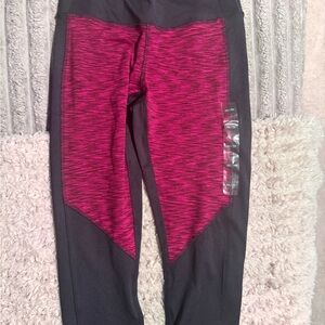 Women’s Black and Pink Leggings